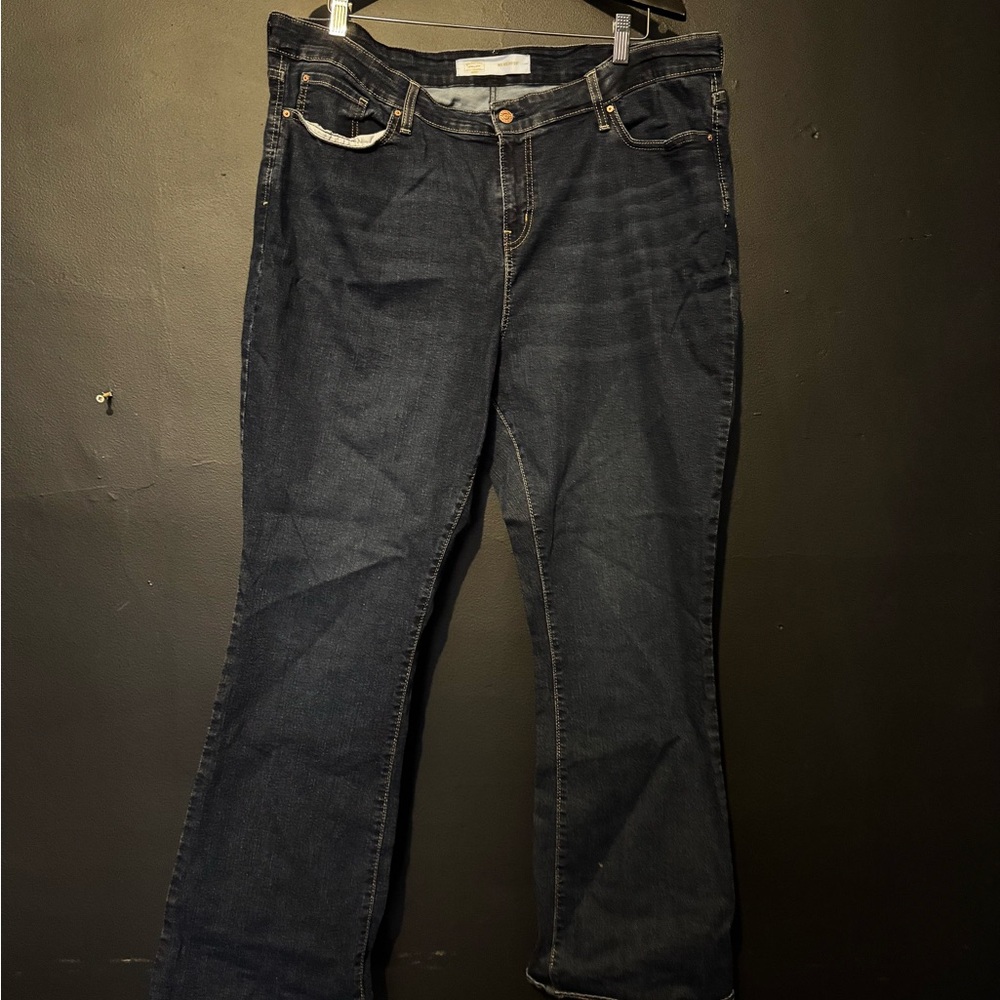 Signature by Levi Strauss Blue Boot Cut Jeans